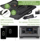 Портативная солнечная панель Bresser Mobile Solar Charger 120 Watt USB DC (930152) - изображение 6