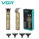 Машинка для стрижки волос trimmer VGR V-085 триммер для бороды на аккумуляторе (1009458-Gold) - изображение 1