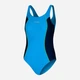 Подростковый сдельный купальник для девочки Aqua Speed LUNA 7812 309-24 140 см Голубой/Темно-синий (5908217678126) - изображение 1