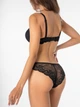 Комплект Moor Moor Maciato 2082 Бюстгалтер Push Up и трусики слипы Черный 80C/L (21356) - изображение 2