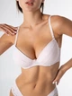 Комплект Moor Moor Eclaire 2084 Бюстгальтер Push Up и трусики слипы Розовый 75C/M (21435) - изображение 3