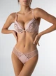 Комплект Lise Marie Princess Бюстгальтер Push-Up и Слип 2146 Розовый 80B/L (24965) - изображение 1