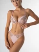 Комплект Lise Marie Princess Бюстгальтер Push-Up и Стринги 2146 Розовый 85B/L (24943) - изображение 1