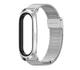 Ремінець металевий Mijobs міланське плетіння для фітнес браслета Xiaomi Mi Smart Band 7 - Silver - зображення 2