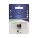 Флеш память USB Touch & Go USB 2.0 8GB Mini 010 Black - изображение 1