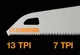 Ручна пилка Fiskars PowerTooth 550 мм 7 TPI 1062916 (6411501201096) - зображення 4