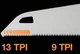 Ручна пилка Fiskars PowerTooth 550 мм 9 TPI (1062917) - зображення 3