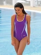 Купальник слитный женский Aqua Speed 413-99 40 (L) Фиолетовый (5908217667885) - изображение 1