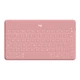 Клавіатура Logitech Keys-To-Go для iPhone iPad Apple TV UA Blush Pink (920-010059) - зображення 1