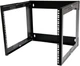 Кронштейн настенный CMS 19" 12U 280 - 480 мм Черный (CMS-WB12U-480V-BK) - изображение 1