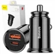 Зарядний пристрій Baseus Circular Plastic A+C 30W Black (CCALL-YS01) - зображення 4