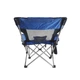 Раскладное кресло шезлонг Lesko SW233 Blue для отдыха пикника дачи портативное TR_7594-25746 - изображение 7