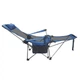 Раскладное кресло шезлонг Lesko SW233 Blue для отдыха пикника дачи портативное TR_7594-25746 - изображение 8