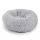 Лежак-пуфик Taotaopets 552201 L Grey для котов собак круглый лежанка (OPT-8781) - изображение 1