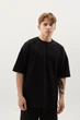 Оверсайз Футболка LUCAS чорна 4XL/5XL (8000319) - изображение 7