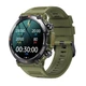 Тактичний спортивний смарт-годинник Smart Watch VIBE 7 голосовий виклик, тонометр, пульсометр, оксиметр, крокомір, режим спорт, водонепроникні, для чоловіків, зелений, (001438747). - зображення 1