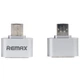 Перехідник Remax RA-OTG з Micro USB на OTG Сріблястий - зображення 3