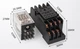 Реле електромагнітне HH54P (MY4NJ) DC24V, 5А з колодкою PYF14A під DIN-рейку - зображення 2