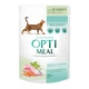 Вологий корм для котів Optimeal Adult 85 г - кролик та морква - изображение 1