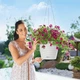 Умный вазон Lechuza Nido Cottage 27 6 л серый 15193 - изображение 8