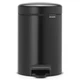 Бак для сміття Brabantia Pedal Bin 3 л чорний (113321) - изображение 1