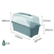 Вазон Prosperplast Respana Planter Set 52 л салатовий - изображение 7