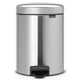 Бак для сміття Brabantia Pedal Bin NewIcon 5 л сірий (112645) - изображение 1