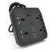 Сетевой фильтр TB-Т18, 4 розетки + 2 USB+ PD, 2 м, сечение 3х0,75мм, 3000W, Black - изображение 1