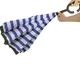 Смарт-зонт обратного складывания механический ветрозащитный зонт наоборот Lesko Up-Brella Сине-белые полосы (F_2907-13284) - изображение 5