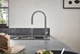 Смеситель для кухни Hansgrohe Talis 210 2jet с вытяжным изливом Sbox Brushed Black Chrome 72801340 - изображение 5