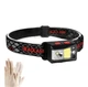 Фонарь налобный SL09-1L2+COB +LED (Red+Green+Blue), ЗУ Type-C, датчик движения, встроенный аккумулятор, магнит - изображение 2