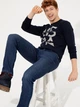 Світшот чоловічий U.S. Polo Assn G081SZ082-000-1499765 2XL Синій (8682733977242) - зображення 5