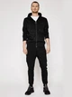Bluza męska rozpinana streetwear z kapturem Sprandi SS21-BLM004 M Czarna (5903698655598) - obraz 3