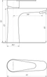 Смеситель для умывальника Globus Lux Main SM-101 - изображение 5