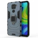 Чехол Iron Ring для Xiaomi Redmi Note 9 бампер противоударный с подставкой кольцом Dark-Blue - изображение 3