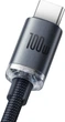 Kabel Baseus Crystal Shine Series Fast Charging Data Cable USB to Type-C 100 W 2 m Black (CAJY000501) - obraz 3