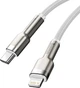 Кабель Baseus Cafule Series Metal Data Cable Type-C to iP PD 20W 2 м White (CATLJK-B02) - изображение 4