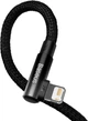 Кабель Baseus MVP 2 Elbow-shaped Fast Charging Data Cable USB to iP 2.4A 2 м Black (CAVP000101) - изображение 4