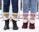 Набор 4 шт женские теплые шерстяные носки CheshKit Diamond socks Койот/Лиловые/Розовые/Коралл, размер 36-40 - изображение 3