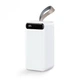 Портативний зарядний пристрій Power Bank Wekome WP-281 30000мАг 2.1A Білий - зображення 1