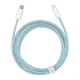 Кабель Baseus CALD000003 Dynamic Series Fast Charging Data Cable Type-C to iP Type-C Lightning 2.4 A 20W 1m Blue - изображение 2