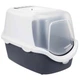 Туалет для кішок Trixie Vico Open Top закритий 40 х 40 х 56 см синє-сірий / білий (TX-40341) - зображення 1