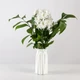 Ваза для квітів пластикова МВМ MY HOME 18 см Біла (DH-FLOWERS-01 WHITE) - зображення 4