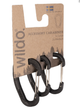 Набір 3 карабіни Чорні Wildo ACCESSORY CARABINER SET (15920102)-(89611) - изображение 1