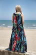 Довге жіноче плаття AnastaSea 2461 A-93C 50(XXL) Кольоровий - зображення 3