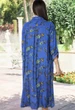 Большое пляжное платье на пуговицах Indiano 2144 N-17V 52(3XL) Синий - изображение 2