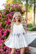 Широкое пляжное платье Fresh Cotton 382 F-1c 48(XL) Белый - изображение 1