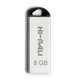 Флеш-накопитель USB 8GB Hi-Rali Fit Series Silver (HI-8GBFITSL) - изображение 1