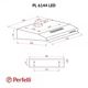 Вытяжка Perfelli pl 6144 iv led - изображение 10
