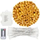 Гирлянда на батарейках Springos 10 м 100 LED Pilot CL4034 Warm White - изображение 3